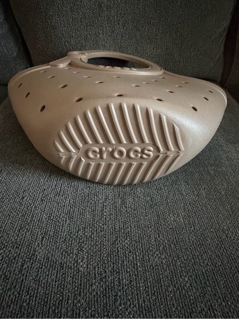 CROCS Buckle Tote in Latte - Picture 4 of 4